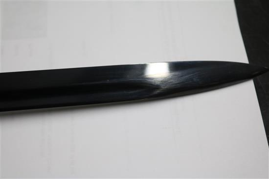 A German K98 bayonet